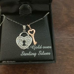 Key to my heart necklace